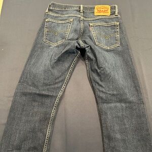 Levi’s 514 Straight Fit Jeans W28 L30 Dark Wash Denim
